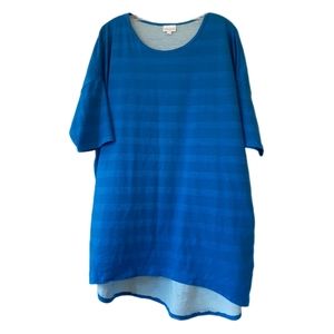 LulaRoe Irma Striped Hi-Lo Tunic